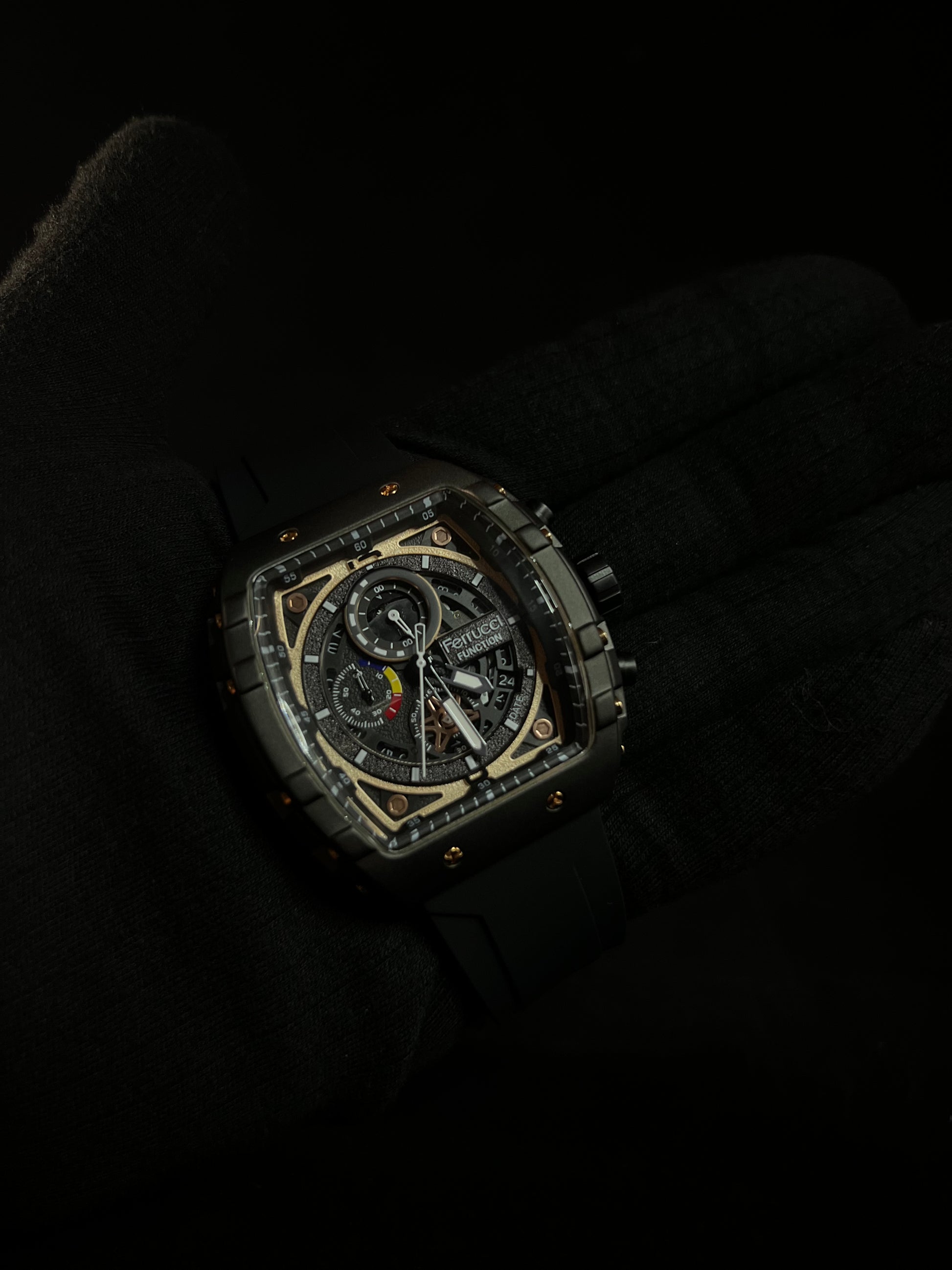 Ferrucci Function Chronograph – Precision in Motion, Style in Action